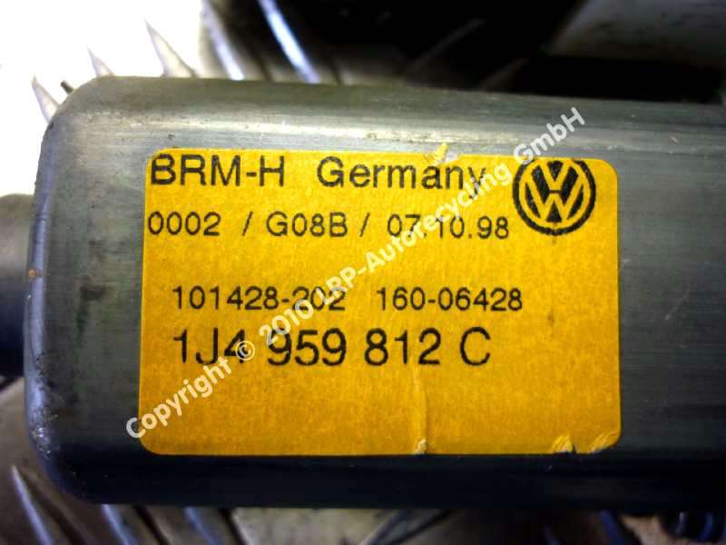 VW Bora original Fensterhebermotor 1J4959812C hinten rechts BJ1998